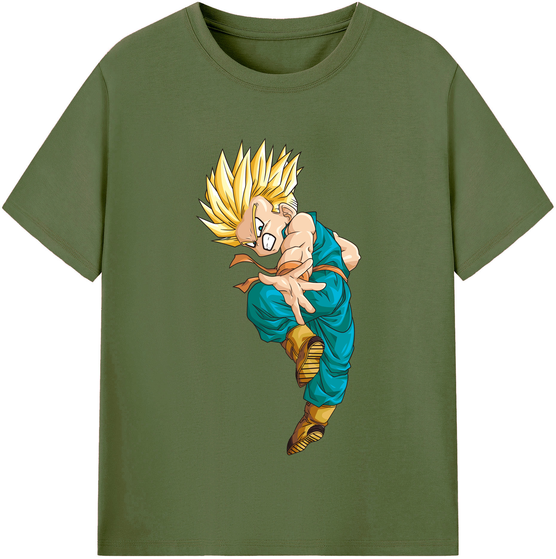 （画像用） ドラゴンボール DRAGON BALL 綿100％半袖Tシャツ（フロントプリント）